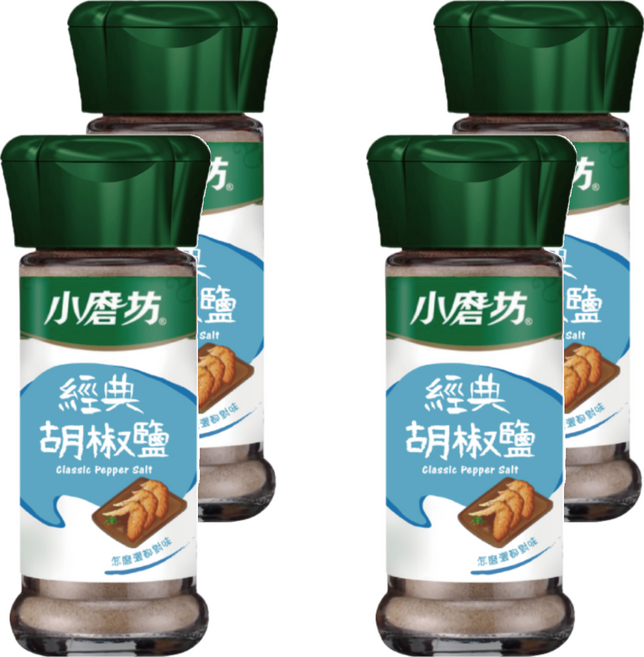 小磨坊 經典胡椒鹽, 38g, 4瓶