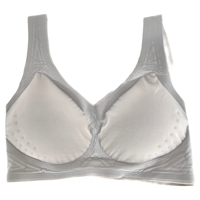 超薄冰絲透氣無痕洞洞杯無鋼圈內衣 60%尼龍+40%彈性纖維