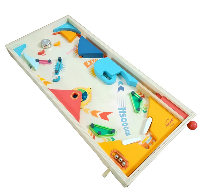 Janod 桌上遊戲 彈珠台, 1入, Multicolor