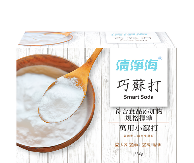 清淨海 巧蘇打 萬用小蘇打, 350g, 1盒
