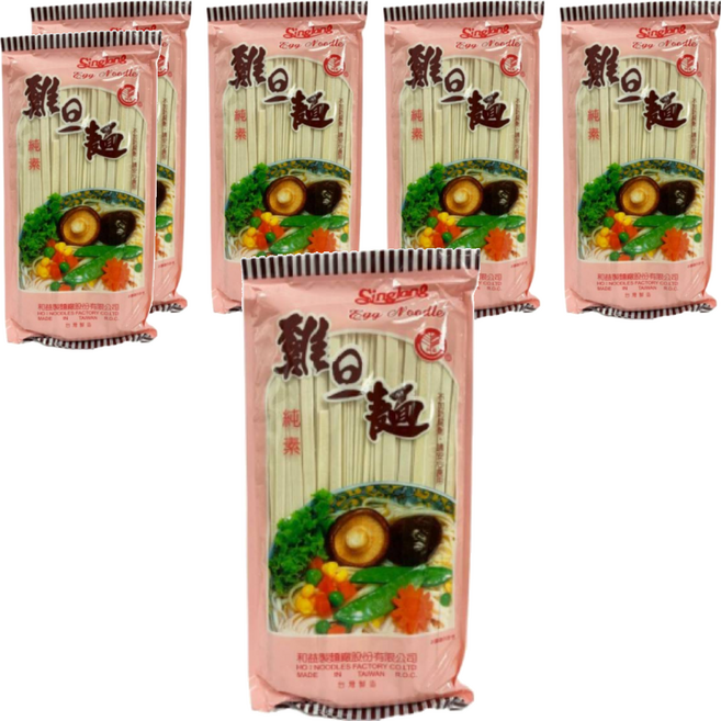 和益 G旦麵 粗, 300g, 6包
