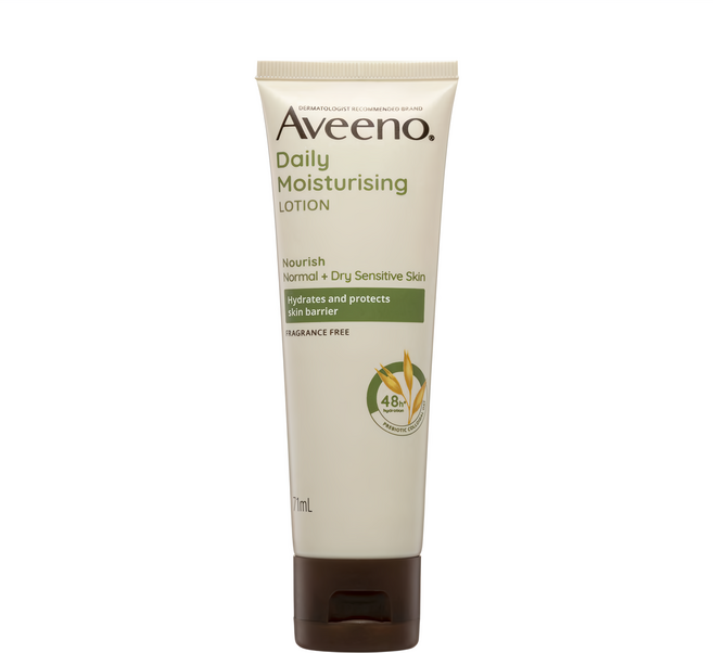 Aveeno 燕麥保濕乳 無香, 71ml, 1瓶