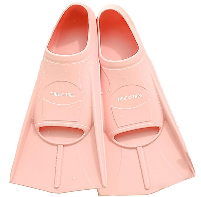 TUBE TREE 短蛙鞋 S8225 + 網袋套組, 粉色