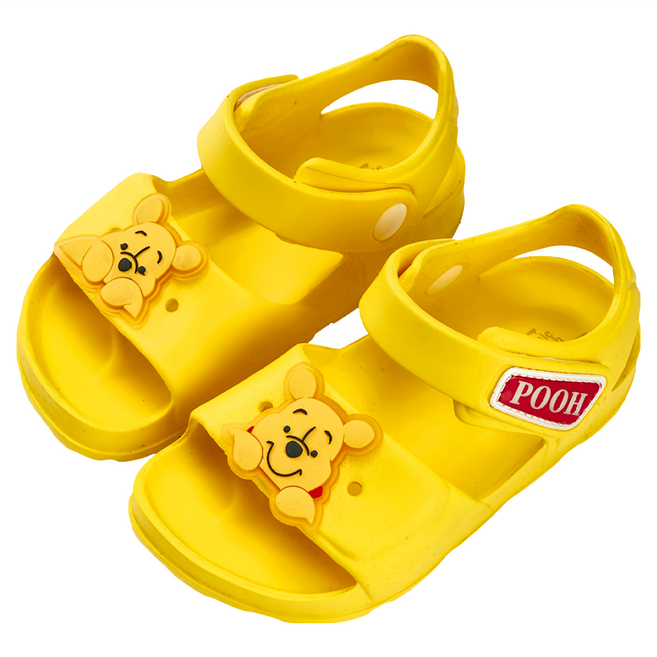 Winnie the Pooh 小熊維尼 兒童款 立體造型防水涼鞋