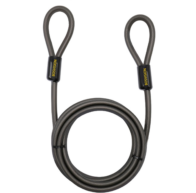 BOSVISION 博士威 雙迴圈抗剪防盜鋼索 BV-8980C1 120cm, 1條