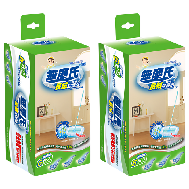 無塵氏 長絨除塵紙, 2盒