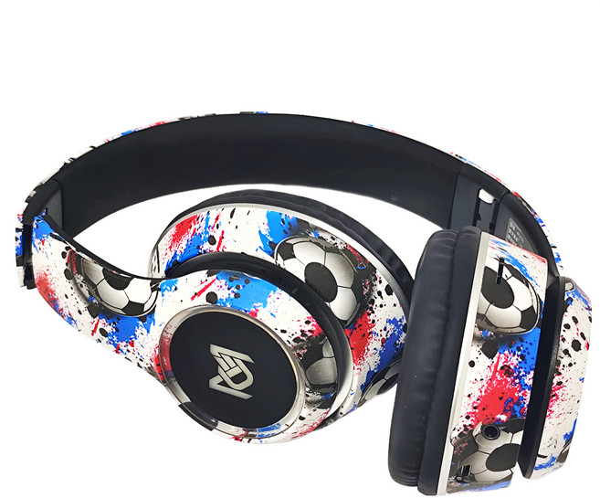 MCK 科技 藍牙耳罩耳機 - MCK-S3, 迷彩藍