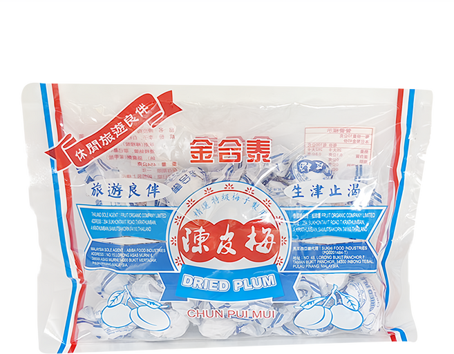 金合泰 陳皮梅, 300g, 1袋