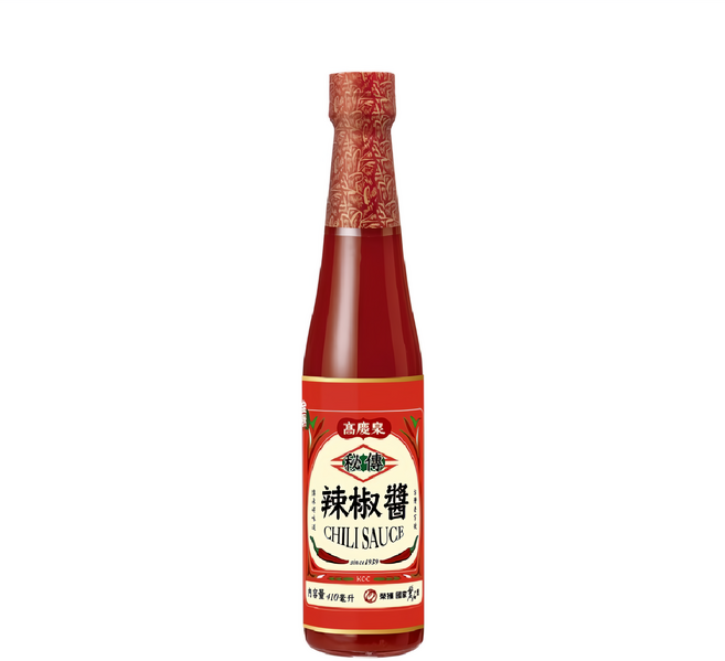 高慶泉 秘傳辣椒醬, 410ml, 1瓶