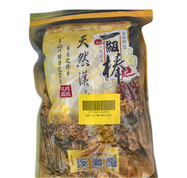 一級棒 生機山藥, 600g, 1包