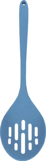 SiliPot 廚具鉑金矽膠漏勺 - 莫蘭迪藍, 1支