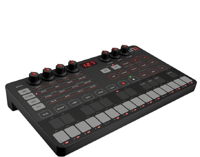 IK MULTIMEDIA UNO Synth 模擬合成器 旗艦級綜合音色控制, 1個, 黑色