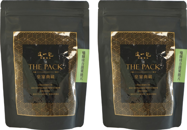 這一包 極鮮綜合蔬果脆片, 100g, 2包