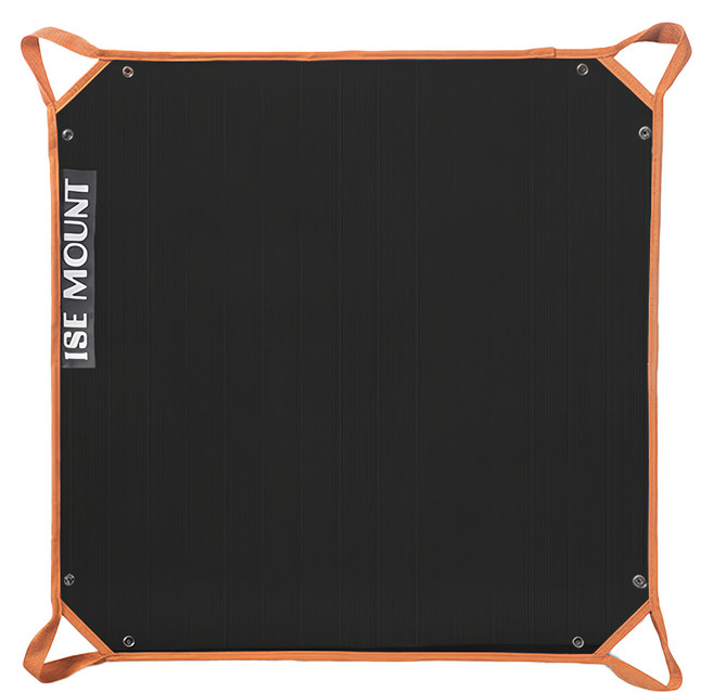 Chill Outdoor ISE 多功能防火布, 黑色橘邊, 1個