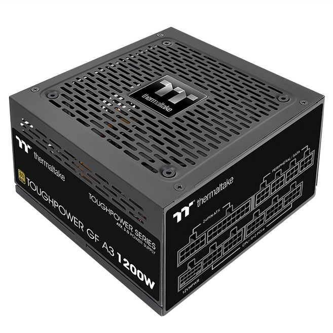 thermaltake 曜越 toughpower gf a3 1200w 金牌電源 全模組日系雙八 不發光 原廠保固, ATX3.0 PCIE 5.0, 1個