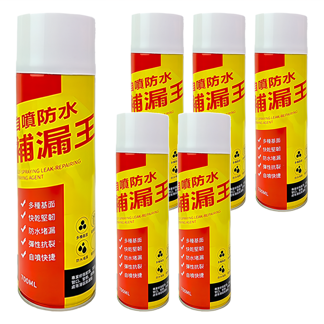 BangJiaShi 幫家適 補漏王 防水劑 白色, 6瓶