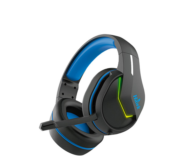 Hawk 浩客 RGB 發光頭戴電競耳麥 G5200, 03-HGE5200BB