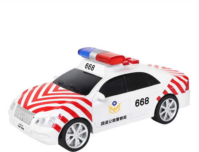 台灣好車隊 迷你國道警車 中英版, 1個