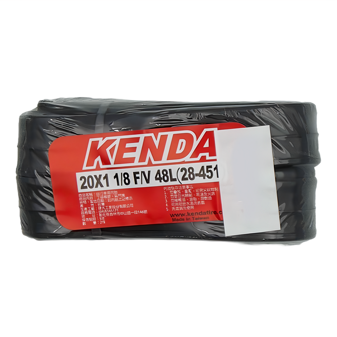 KENDA 建大輪胎 自行車用內胎 法式氣嘴, 2條