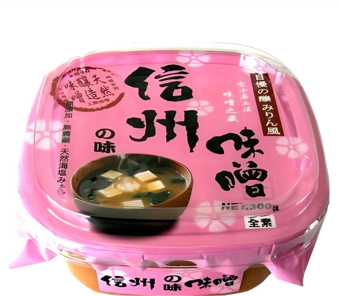 味榮 信州的味天然味噌, 300g, 1盒