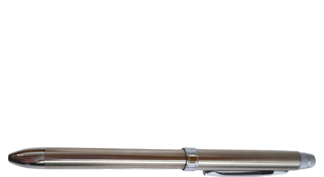 PENAC 日本高級筆 TF1601-SS, 鋼銀色, 1支