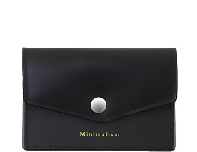 Minimalism 扣式雙層票卡 名片套