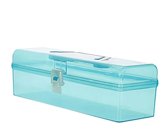 百貨King 得意高長型置物箱 收納盒 置物盒, 顏色隨機, 1個