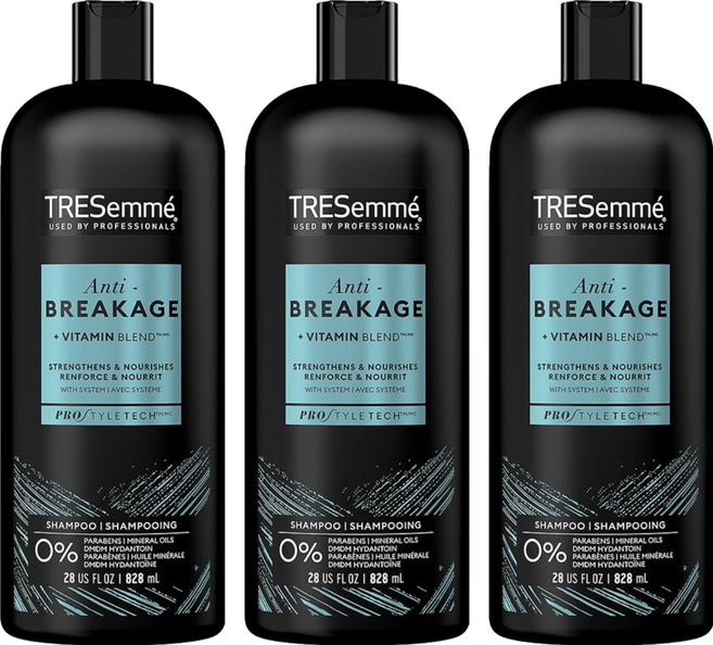 TRESemme 受損分岔洗髮乳, 828ml, 3瓶