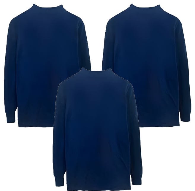 MI MI LEO 韓版圓領保暖衣 3件組