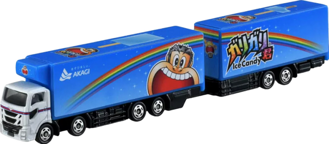 TOMICA TAKARA TOMY 嘎哩嘎哩君 貨櫃車 #123_160960, 藍色, 1個