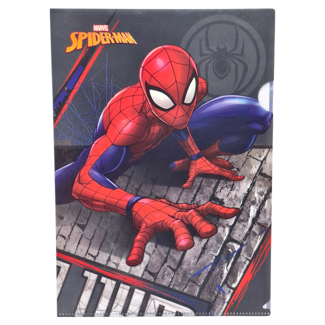 MARVEL 漫威 SPIDER-MAN 蜘蛛人 強力L型夾 MPF39-1 6入, 黑爬行, 1組