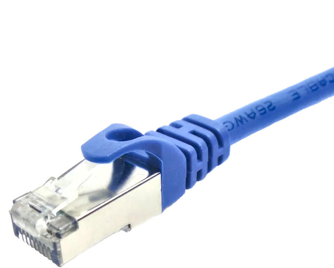 POLYWELL 寶利威爾 CAT6A 高速網路線 10Gbps RJ45 福祿克認證 PW15-W58-H400, 40m, 藍色, 1條