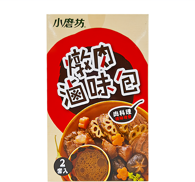小磨坊 燉肉滷味包 2包, 24g, 1盒