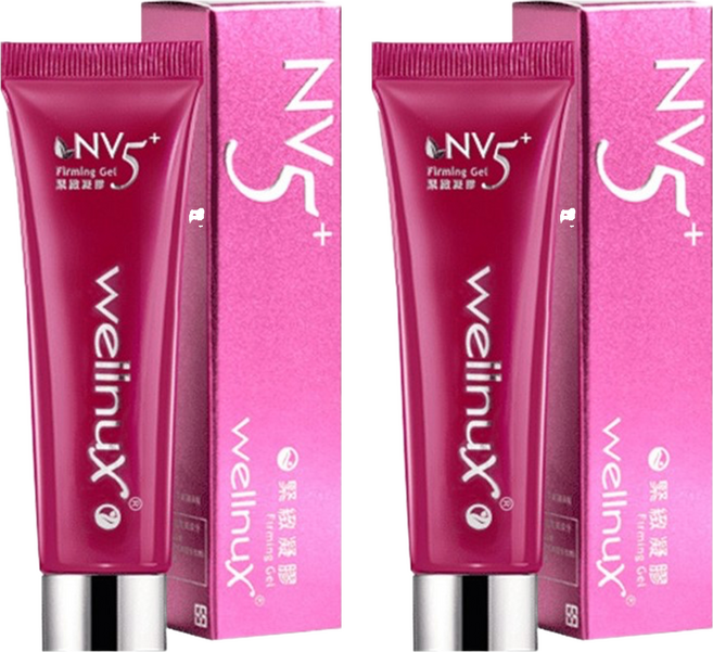 wellnuX 維妮舒 NV5+緊緻凝膠 含玻尿酸 高效保濕 私密肌保養, 30ml, 2條