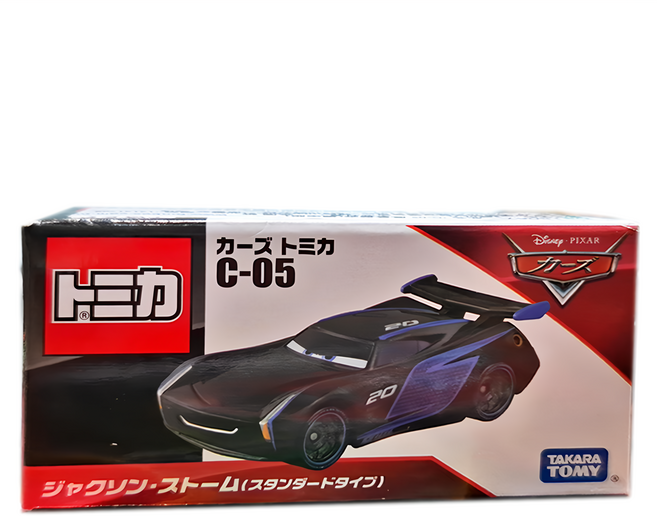 TOMICA 玩具車 C-05 風暴傑森 標準版, 1個, 黑色 + 藍色
