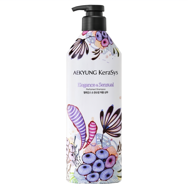 KERASYS 香氛洗髮精 英倫粉紫, 600ml, 1瓶