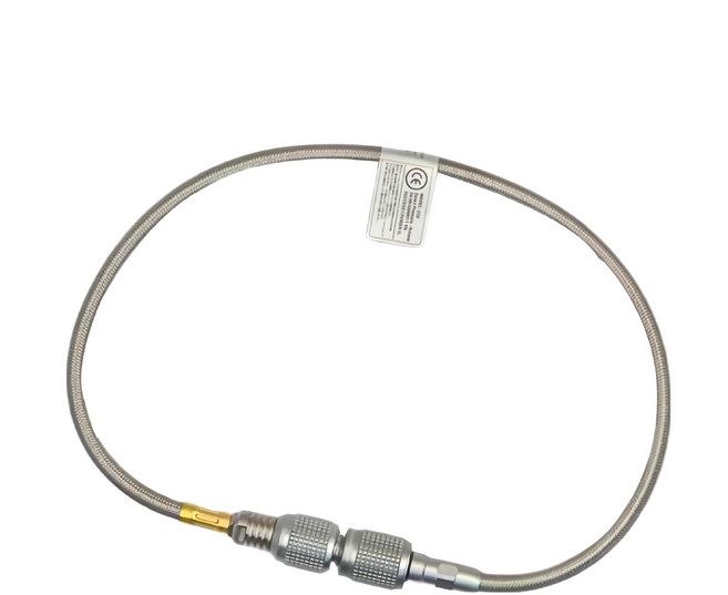 Campingmoon 柯曼 高山 瓦斯延長管 57 x 1.9 x 1.9cm 75g, 銀色, 1條