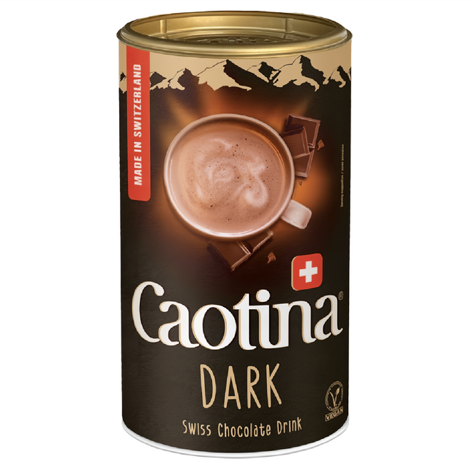 Caotina 可提娜 頂級瑞士黑巧克力粉, 500g, 1罐, 1罐