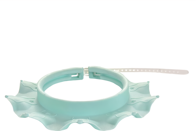 超划算 太陽花嬰幼兒洗髮帽, 1個, 淺藍色