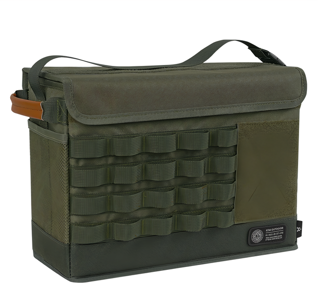 KZM OUTDOOR 工業風調味料收納袋 L(33.5 x 24.5 x 16cm), 粉紅貓PINGO, 1層, 1個