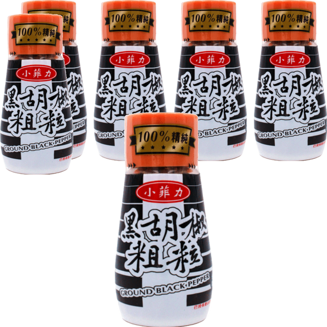 小菲力 粗黑胡椒粒, 30g, 6瓶