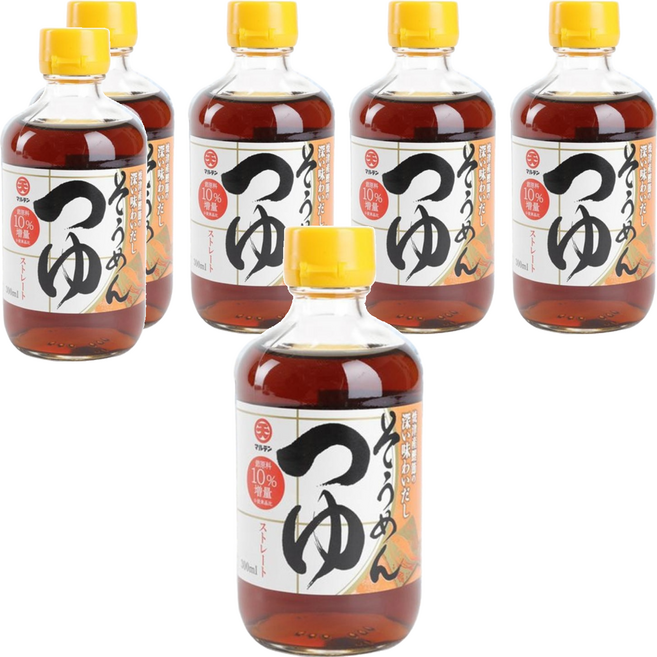 日本丸天醬油 冷麵用麵味露, 300ml, 6瓶
