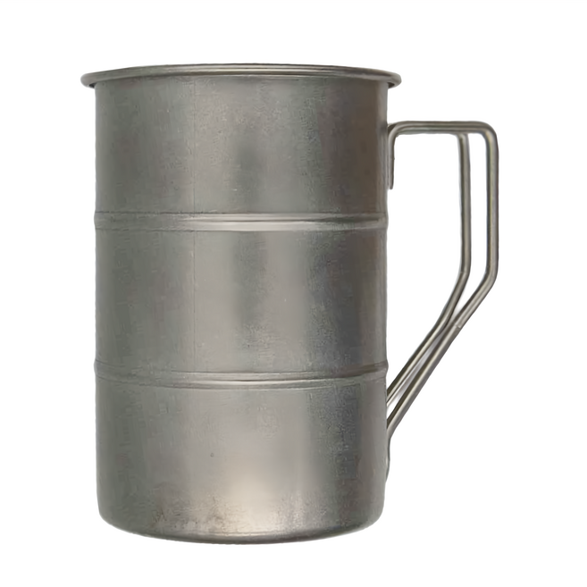 馬克杯 復古啤酒杯 304不銹鋼, 1個