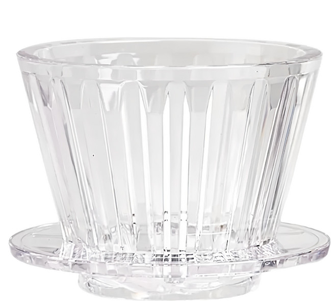 TIMEMORE 泰摩 冰瞳B75咖啡濾杯 透明白, 咖啡濾杯, 100ml, 1個