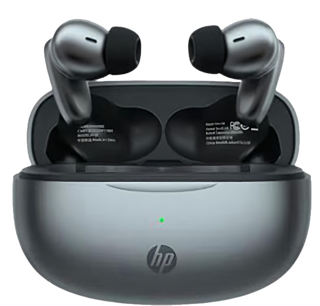 hp 惠普 真無線防水藍牙耳機, H10I, 薄霧灰