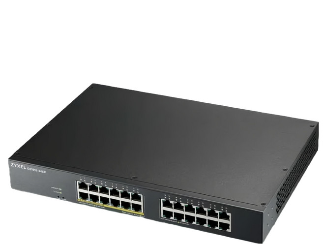 ZYXEL Nebula雲端24埠Gigabit PoE + 智慧型網管交換器, 1個, GS1915-24EP