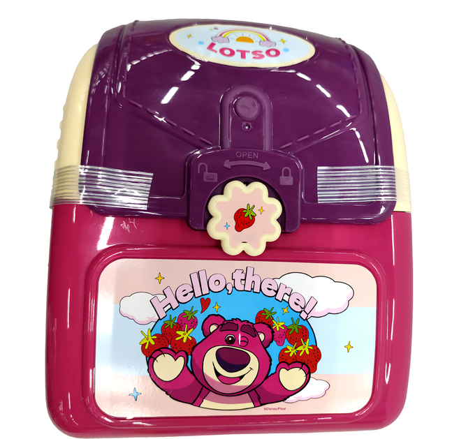 TOY STORY 玩具總動員 熊抱哥背式廚具家家酒 LT008-961A 3歲以上, 1組, 粉色 + 紫色