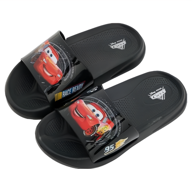 BORUI 柏睿鞋業 兒童款 汽車總動員 閃電麥坤 室外拖鞋
