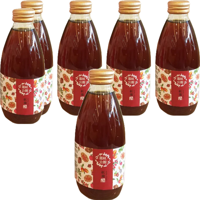 公館鄉農會 紅棗水新鮮飲, 250ml, 6瓶