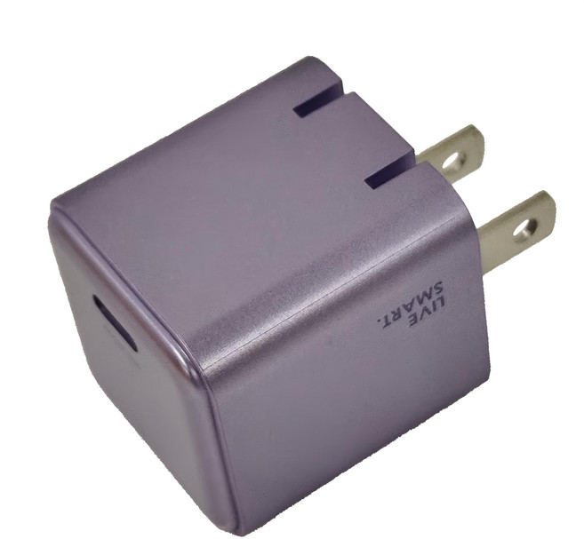 ONPRO UC-QB20 USB-C PD 大功率 20W 小方糖, 璀璨紫, 1個